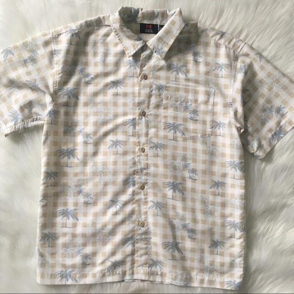 Emergency Exit Hawaiian Button Down Shirt - Picture 1 of 7